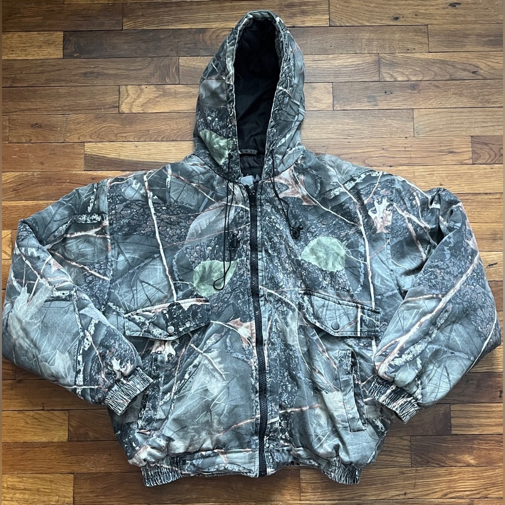 Vintage Burly Camo coat